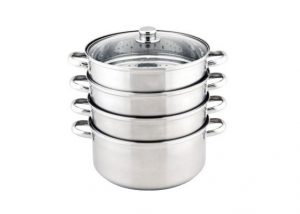SC-0561 4-Tier Stainless Steel Steamer