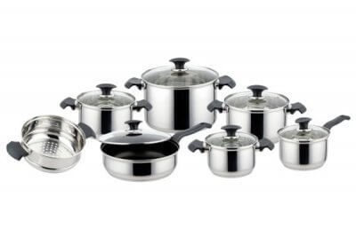 SC-1333 13 PCS Stainless Steel Cookware Set