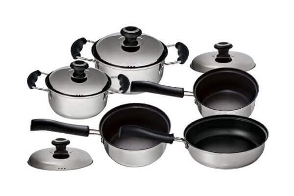 SC-0920 9 PCS Stainless Steel Cookware Set